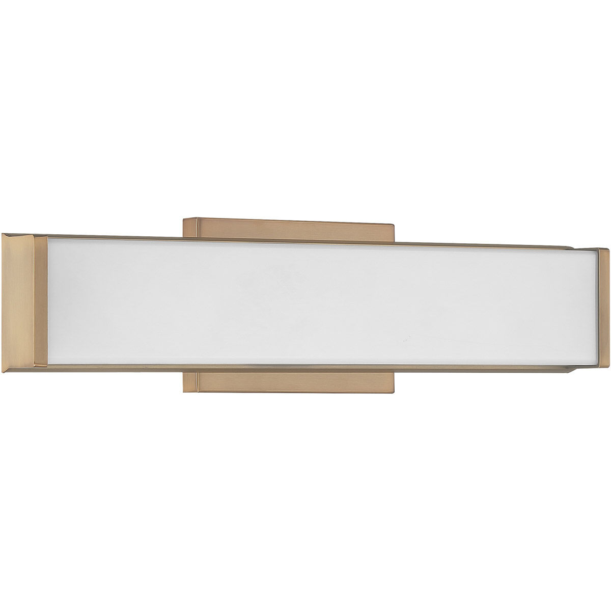 Citi LED 18 inch Antique Brushed Brass LED Vanity Light Wall Light